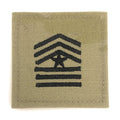 ROTC Sergeant Major OCP Rank with Hook Fastener