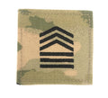 ROTC Master Sergeant OCP Rank with Hook Fastener
