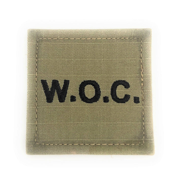 Army OCP Rank with Hook Fastener