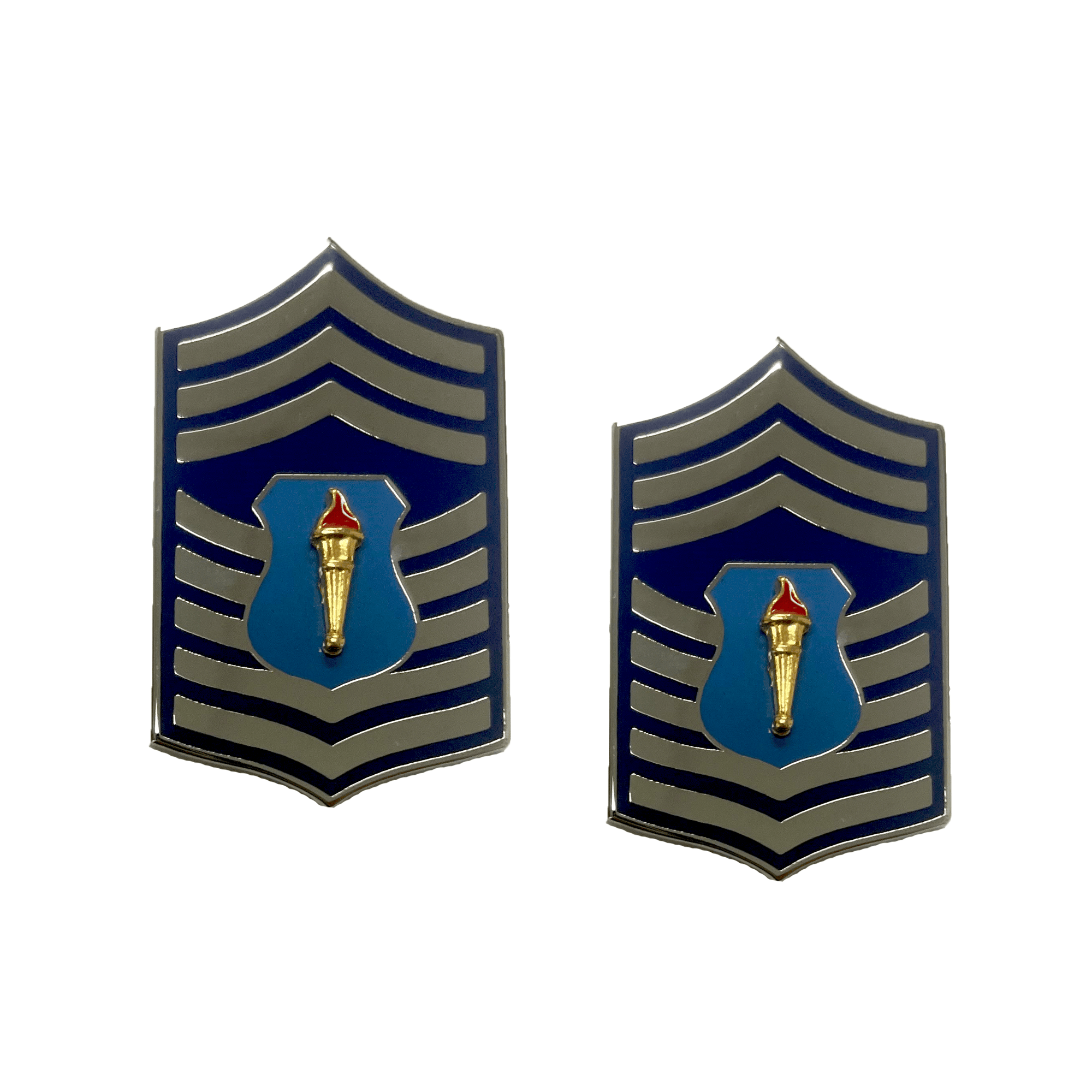 Air Force ROTC Enamel Enlisted Command Sergeant Major