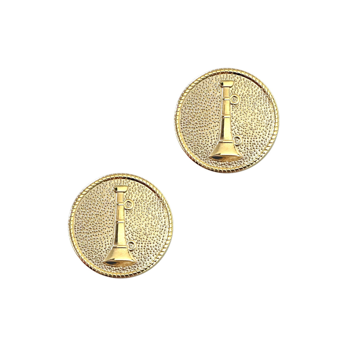 STA-BRITE® Lieutenant 1 Bugle Granite finish (Gold)