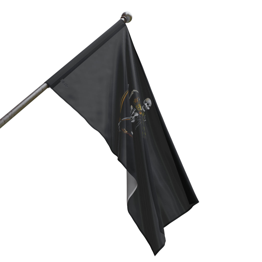 Assault Man Skeleton 0351 - Flag
