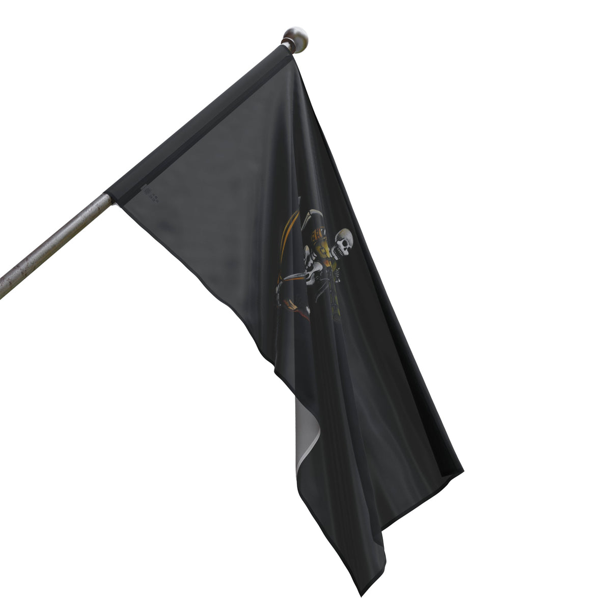 Assault Man Skeleton 0351 - Flag