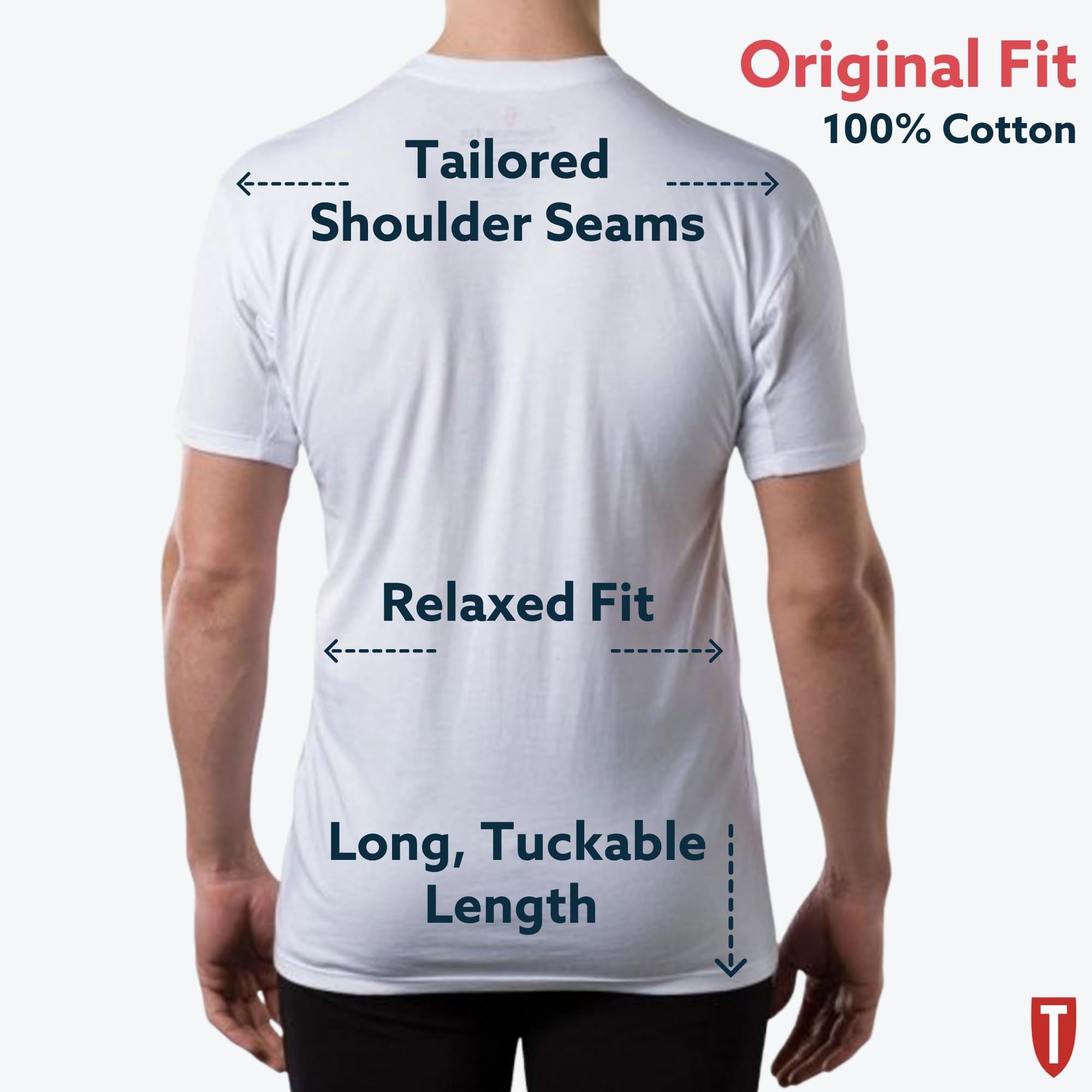 Uniform Crewneck Undershirt - White