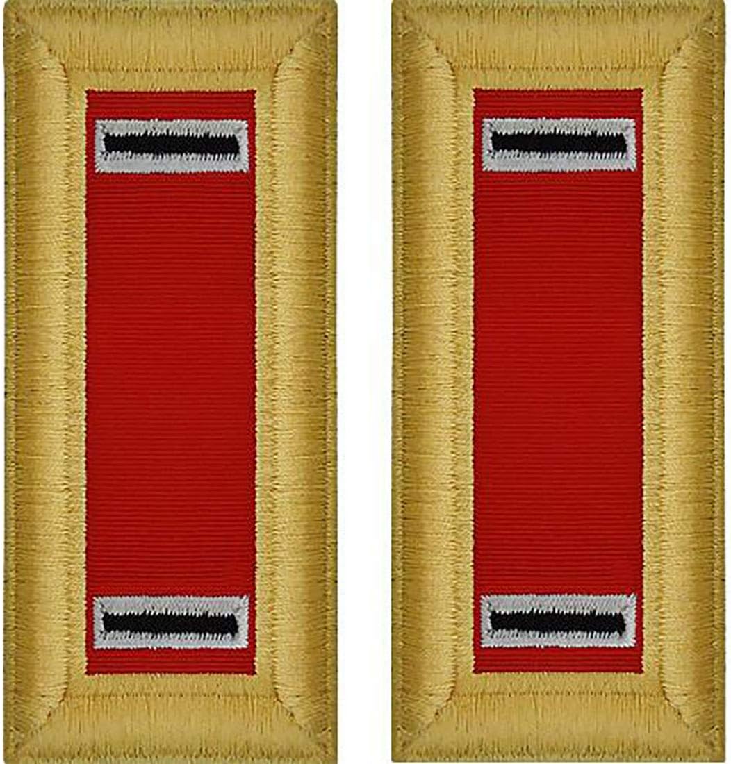 Uniform Accessories Unlimited Inc Army Officer Field Artillery Shoulder Boards (Male, Chief Warrant Officer 5)