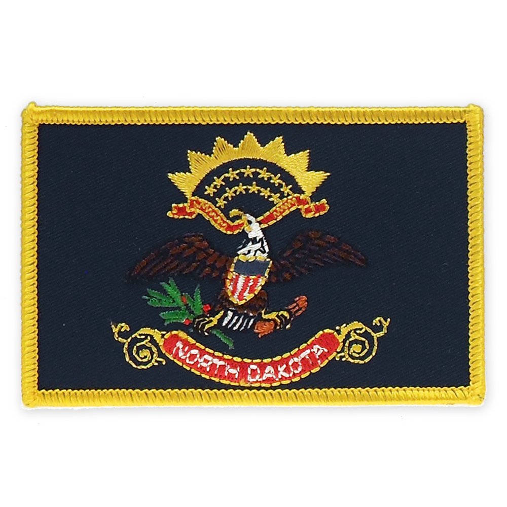 PinMart's Embroidered US State Flag Patch- Georgia Flag