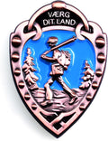 Norwegian Foot March Badge Bronze 1.5 inch
