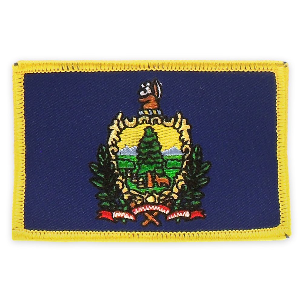 PinMart's Embroidered US State Flag Patch- Georgia Flag