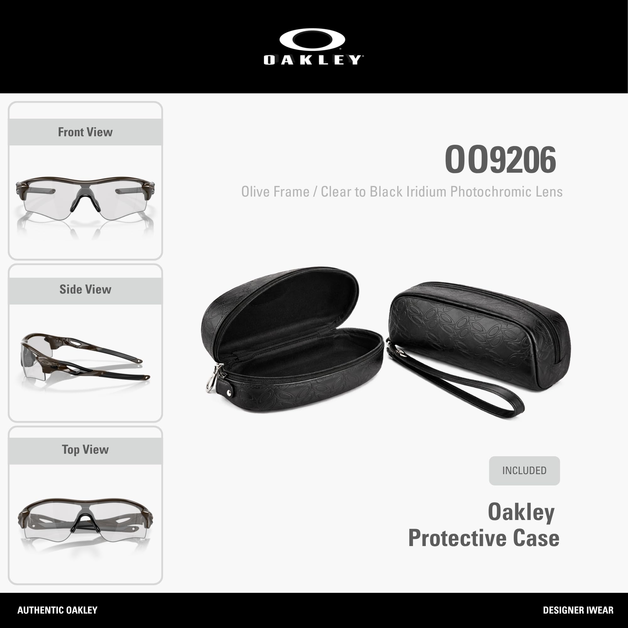 Oakley mens Radarlock Path Shield Sunglasses