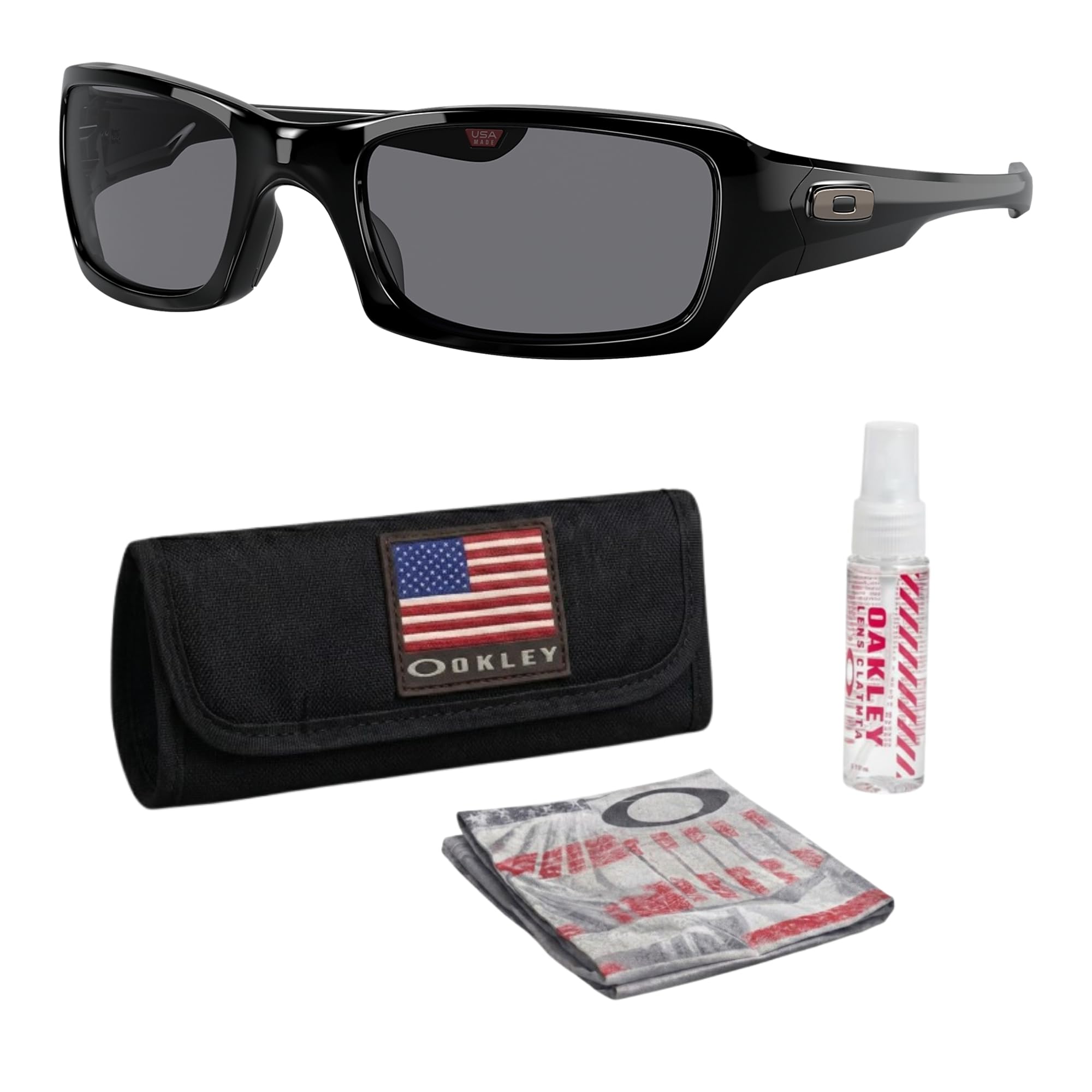 Oakley FIVES SQUARED OO9238 Sunglasses With Official Eyewear Kit