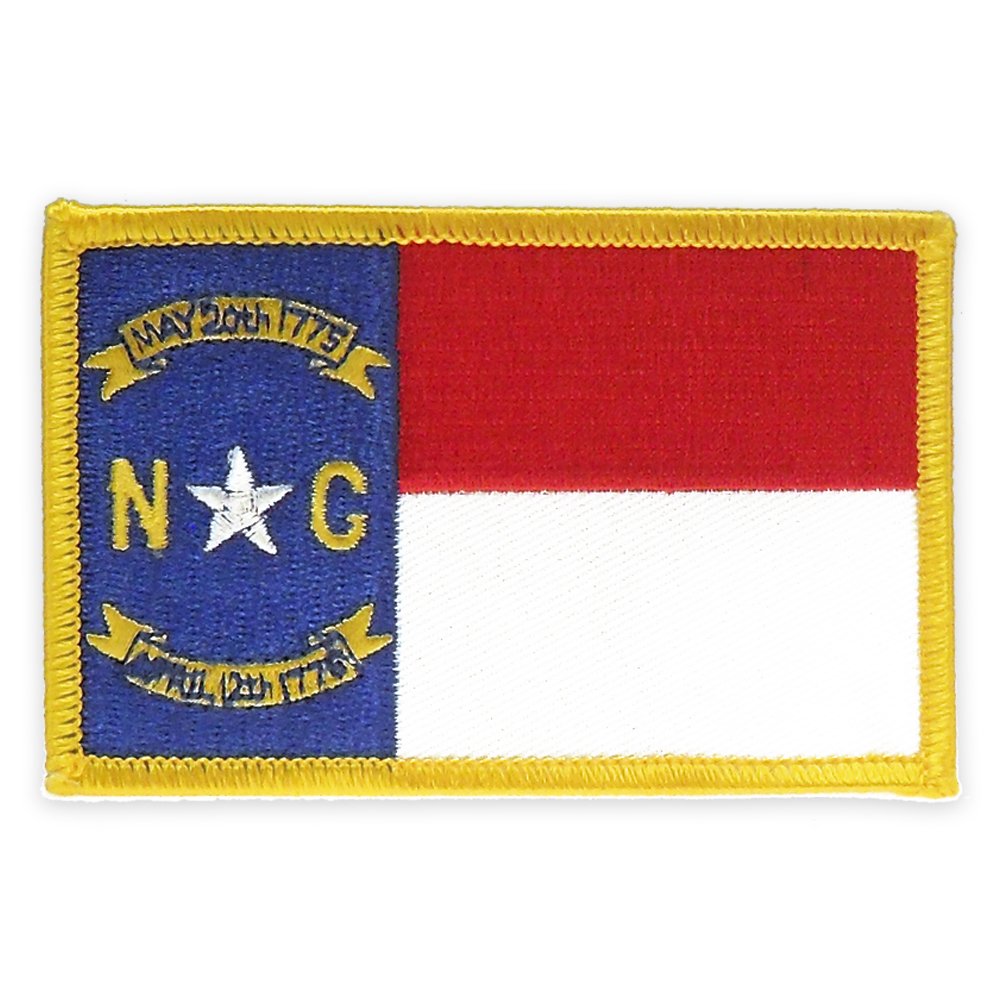 PinMart's Embroidered US State Flag Patch- Georgia Flag