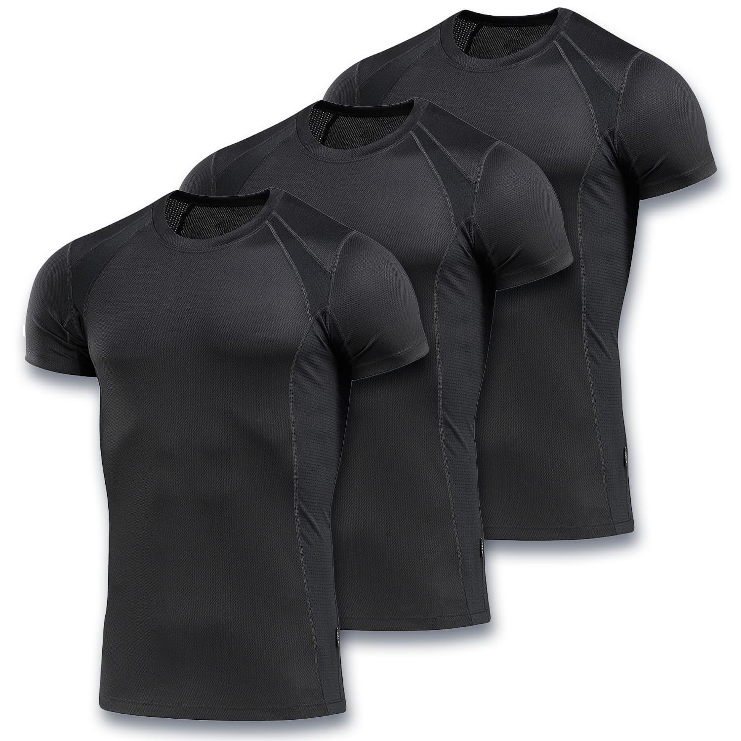 M-Tac Athletic T-Shirt Gen.2 - Breathable Polyester Military T-Shirt with Short Sleeve and Crew Neck for Men