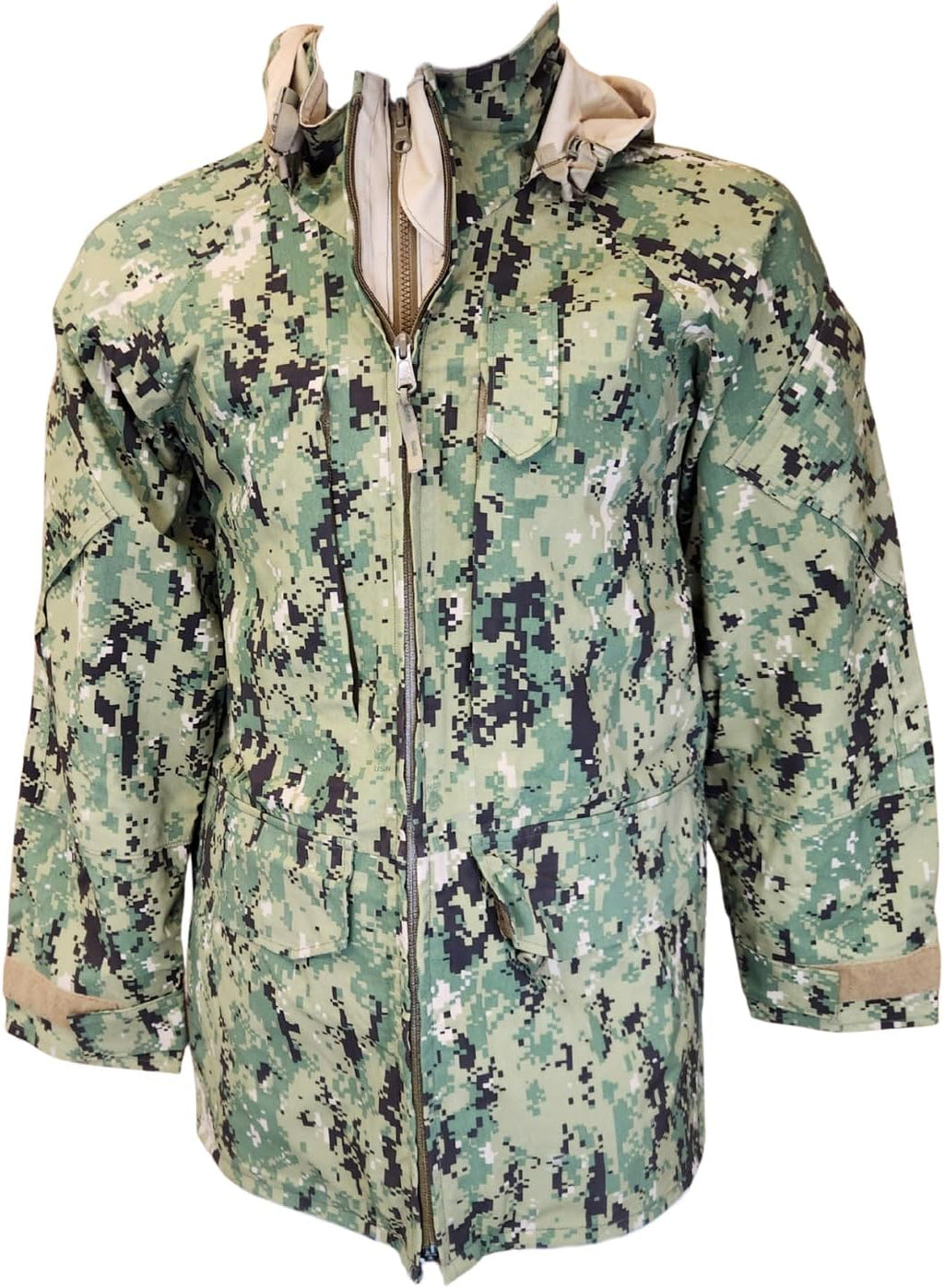 NWU III AOR2 Navy ECWCS Cold Wet Weather Gore Tex Parka