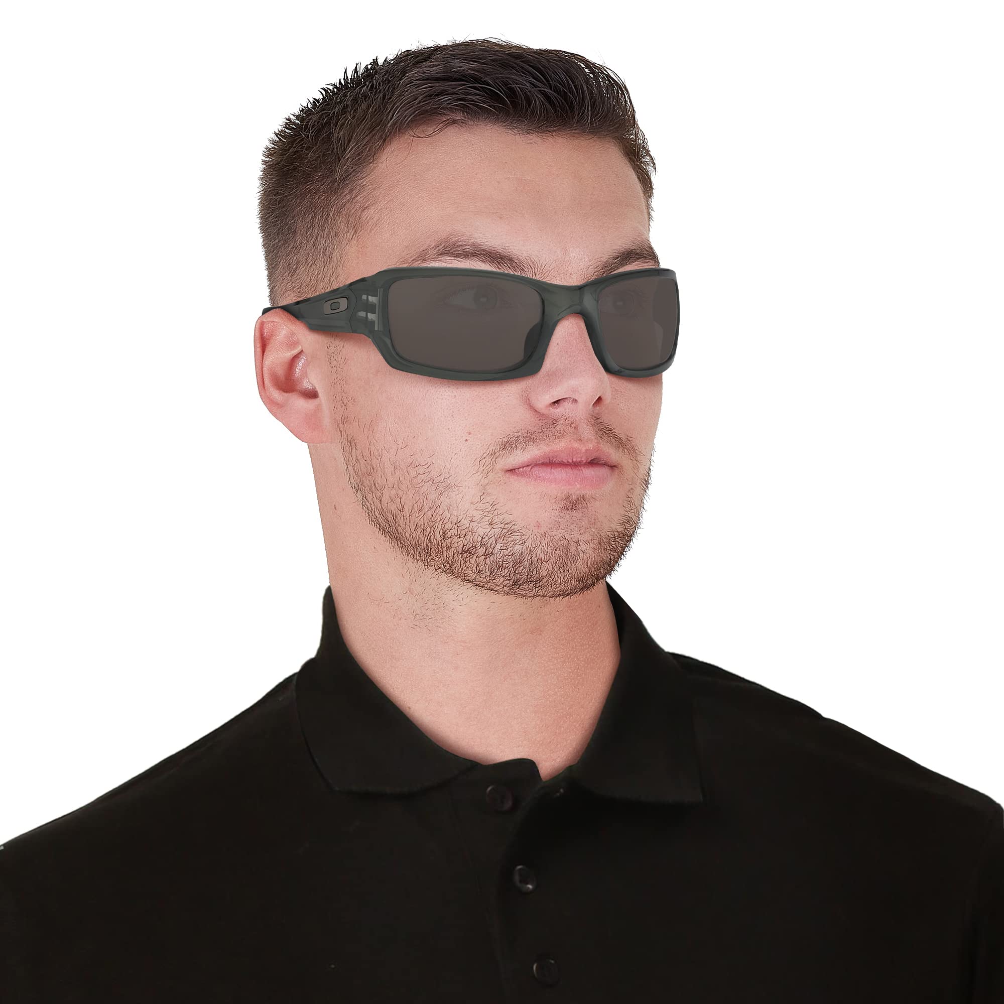 Oakley Mens OO9238 Fives Squared Rectangular Sunglasses