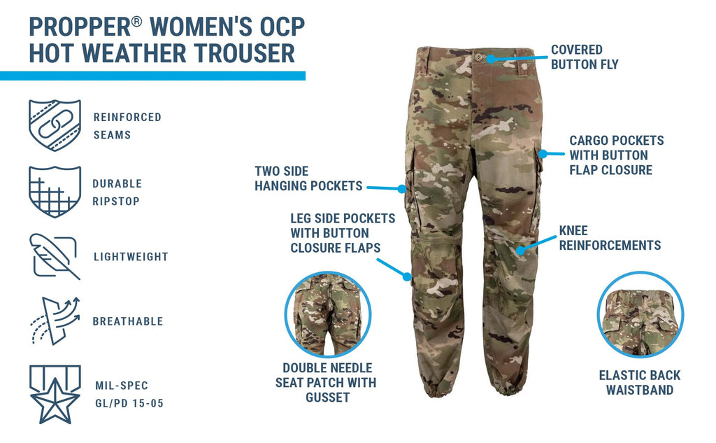 Propper Women's Women's Ihwcu Hot Weather Uniform Trouser