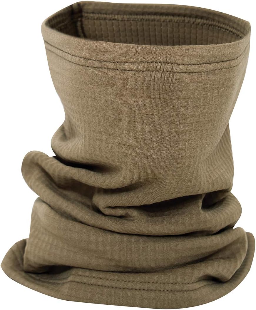 Rothco Grid Fleece Cold Weather Neck Gaiter | ECWCS Gen III Level 2 Waffle Pattern Neck Warmer, Winter Essential for Outdoor Activities, Cold, Wind & Ski