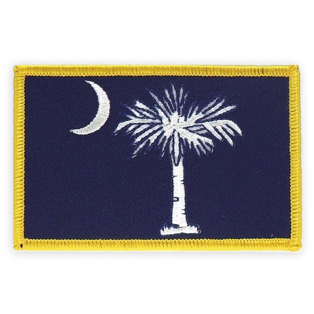 PinMart's Embroidered US State Flag Patch- Georgia Flag