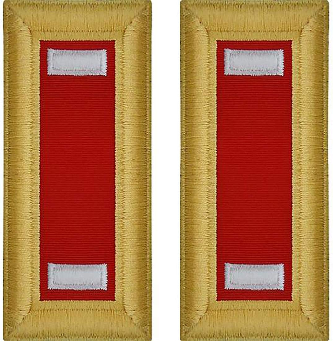 Uniform Accessories Unlimited Inc Army Officer Field Artillery Shoulder Boards (Male, First Lieutenant)