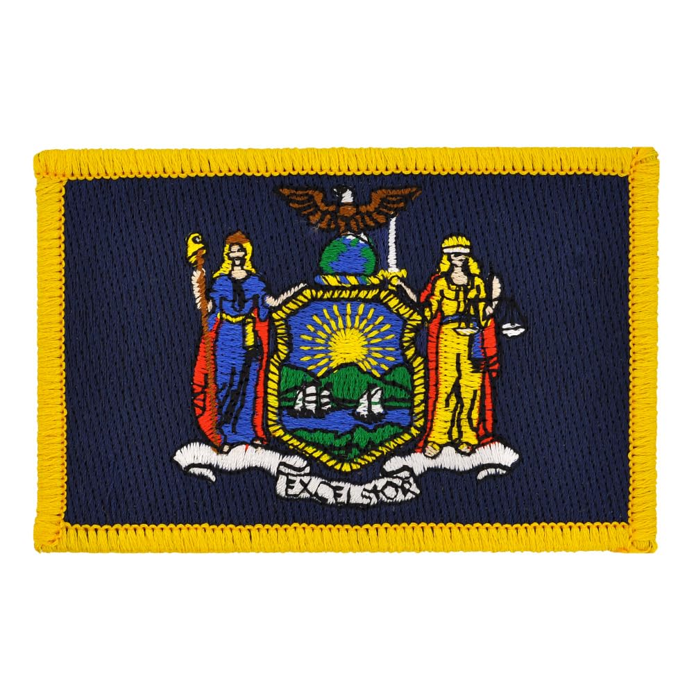 PinMart's Embroidered US State Flag Patch- Georgia Flag