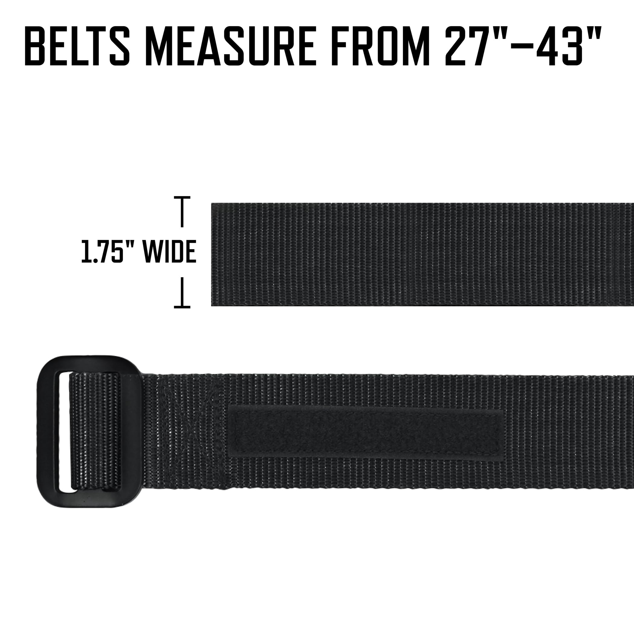 Rothco Active-Duty Riggers Belt – Adjustable Tactical Utility Uniform Duty Belts