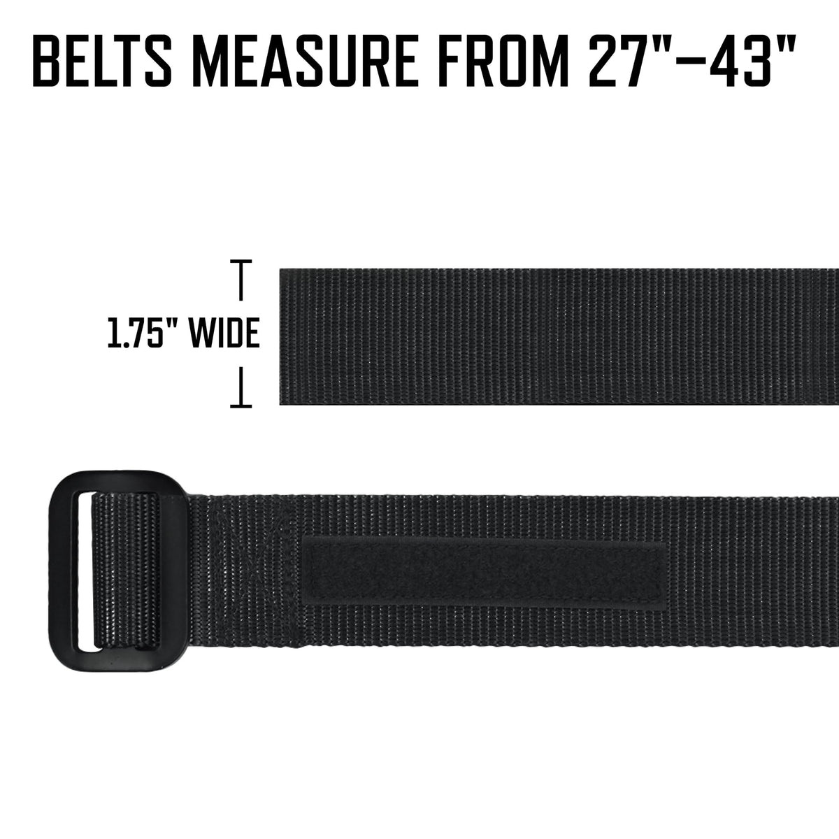 Rothco Active-Duty Riggers Belt – Adjustable Tactical Utility Uniform Duty Belts