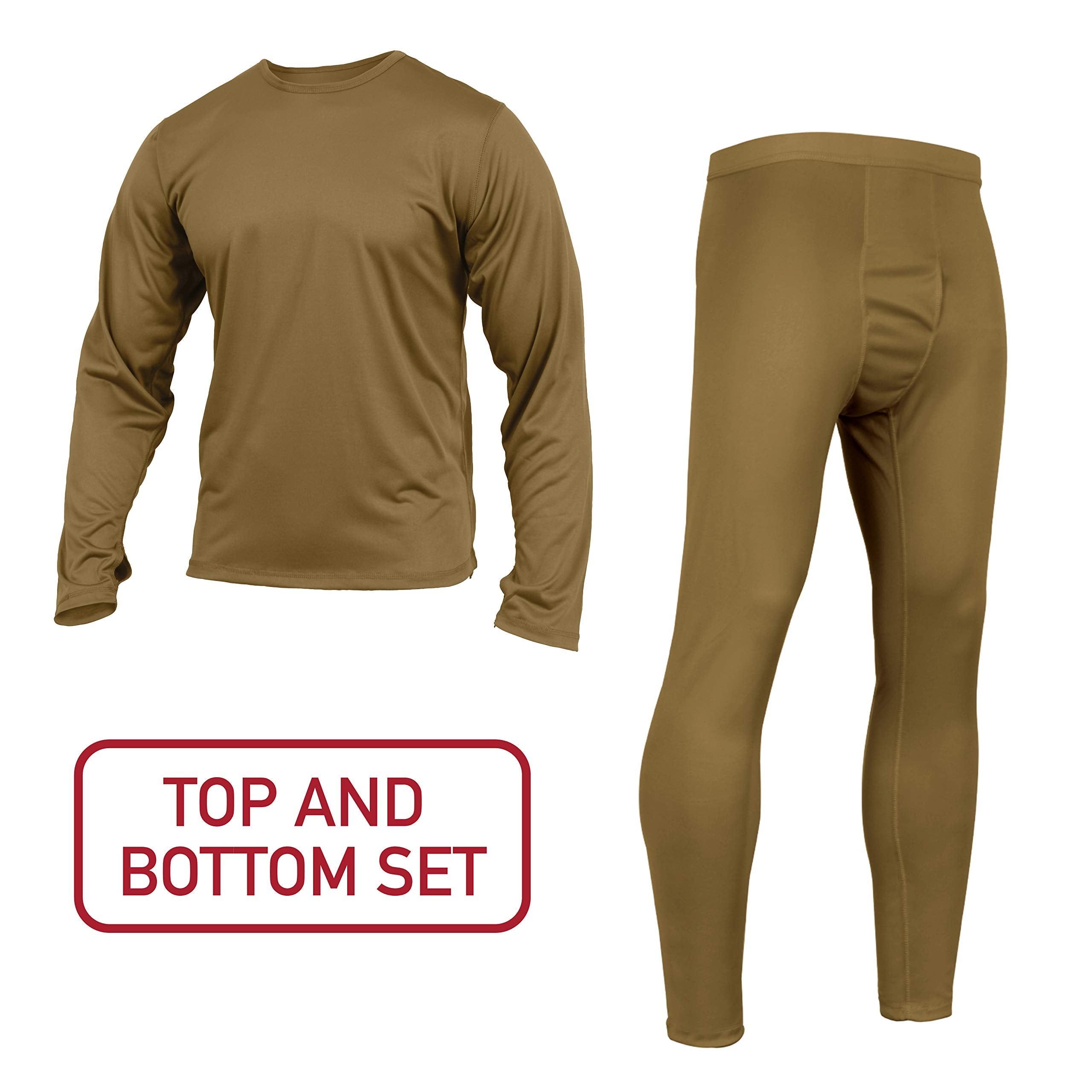 Rothco ECWCS Gen III Level I Silk Weight Top & Bottom Set