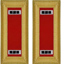 Uniform Accessories Unlimited Inc Army Officer Field Artillery Shoulder Boards (Male, Chief Warrant Officer 3)