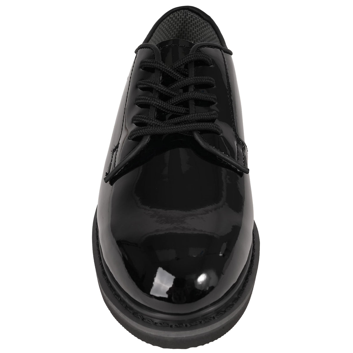 Rothco Uniform Hi-Gloss Oxford Dress Shoe | Classic Formal Lace Up Professional High Gloss Business Footwear for Men