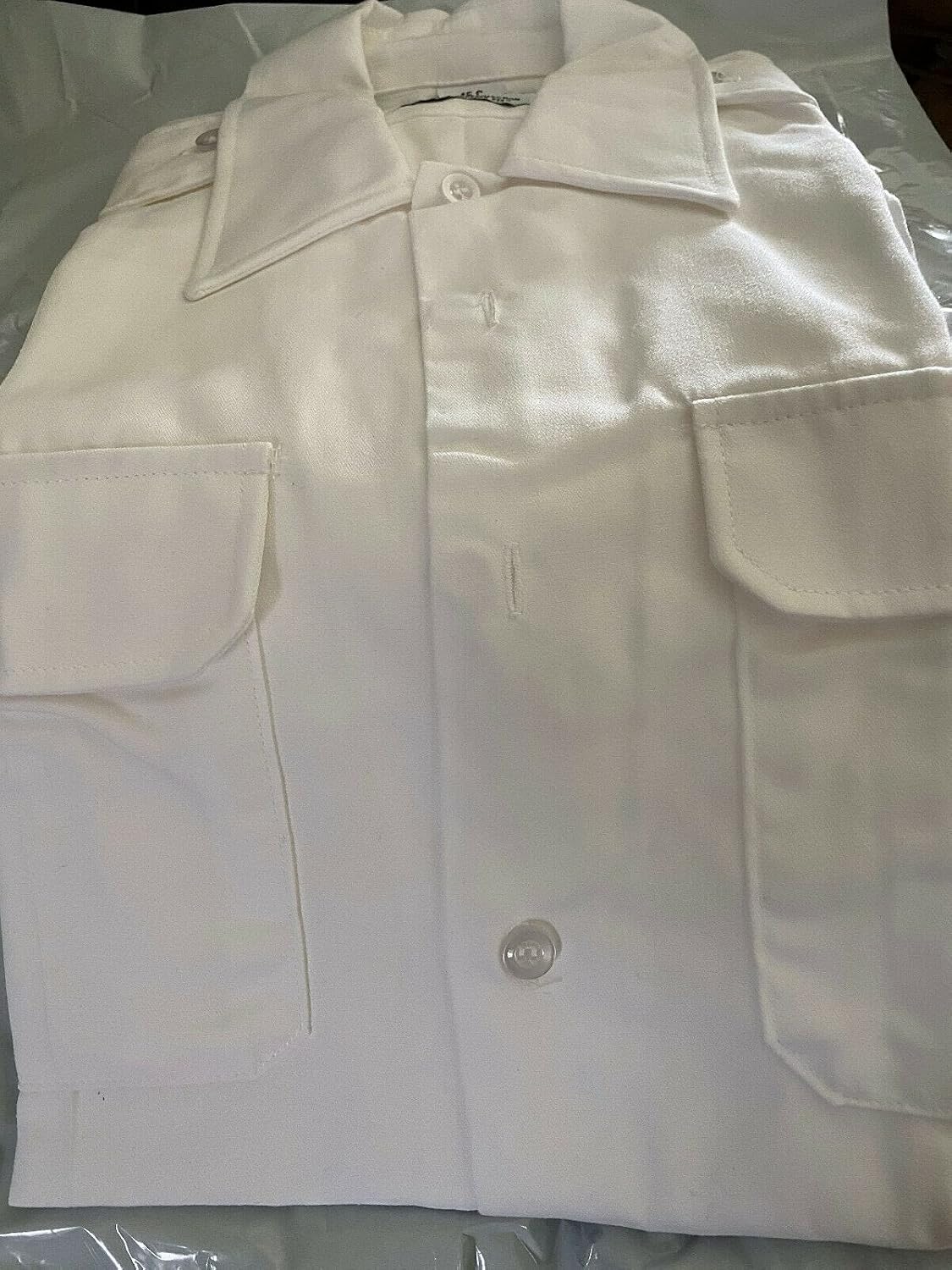 Garrison Collection US Army White Dress Shirt 15 x 29