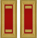 Uniform Accessories Unlimited Inc Army Officer Field Artillery Shoulder Boards (Male, Second Lieutenant)