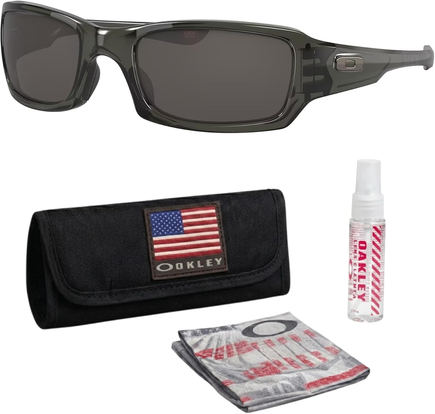 Oakley FIVES SQUARED OO9238 Sunglasses With Official Eyewear Kit