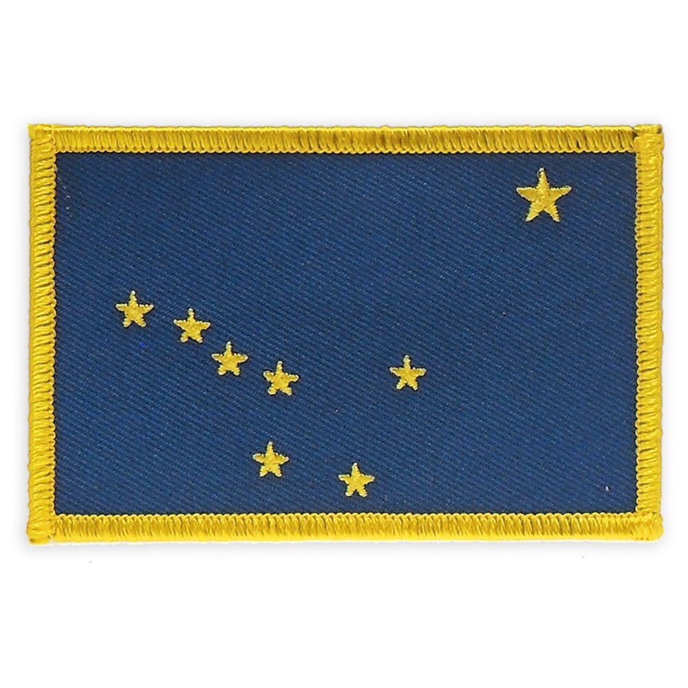 PinMart's Embroidered US State Flag Patch- Georgia Flag