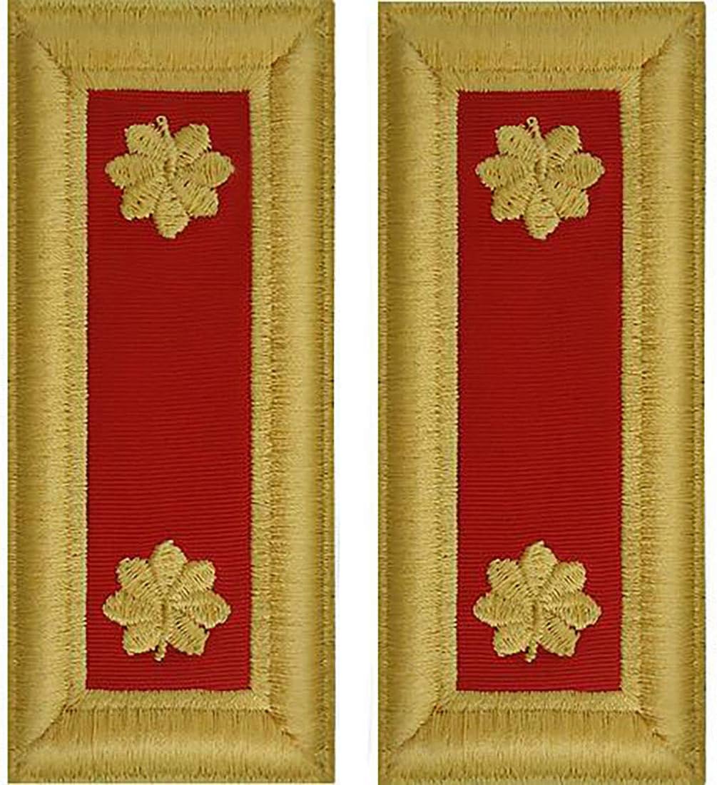 Uniform Accessories Unlimited Inc Army Officer Field Artillery Shoulder Boards (Male, Major)