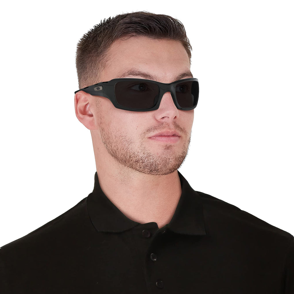 Oakley Mens OO9238 Fives Squared Rectangular Sunglasses