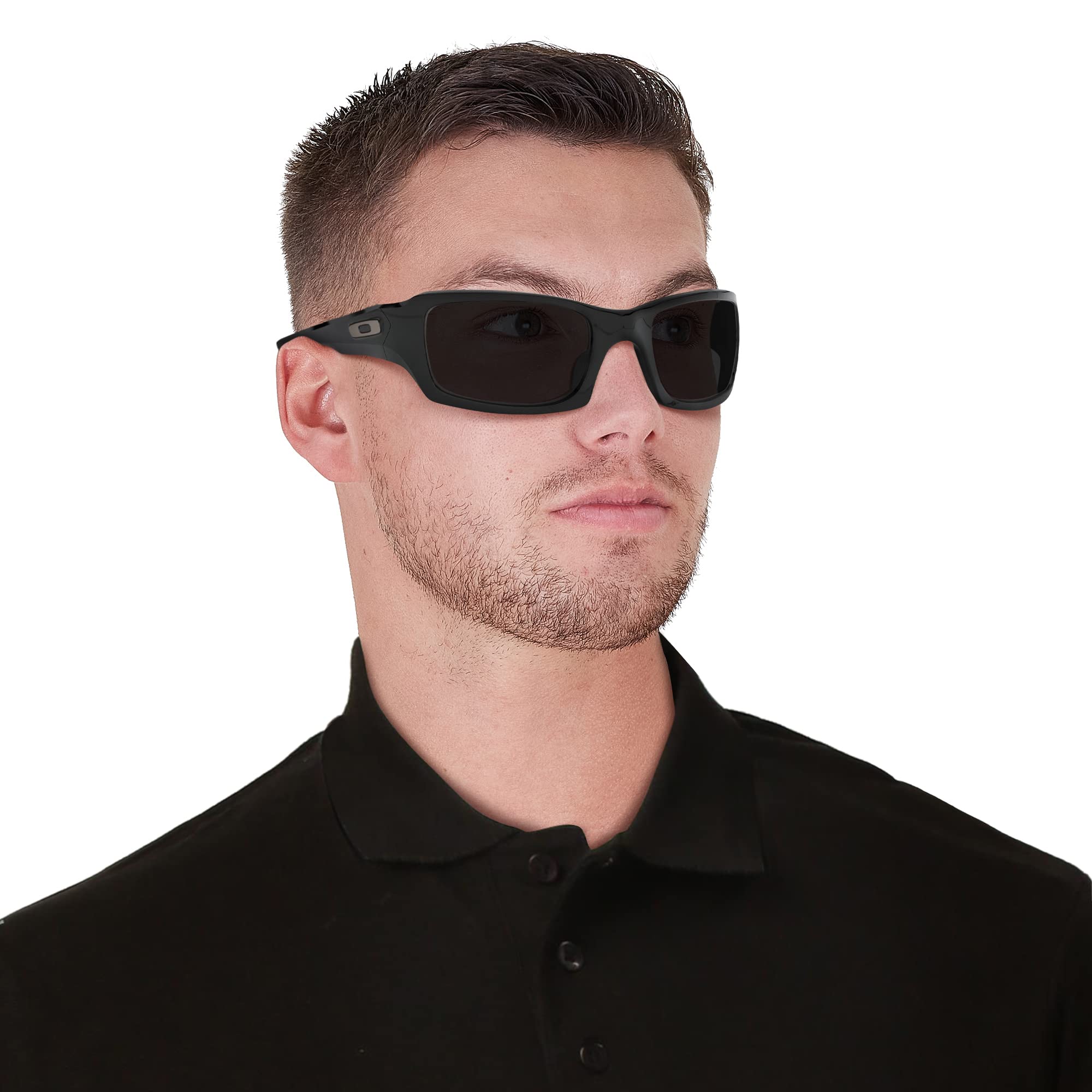 Oakley Mens OO9238 Fives Squared Rectangular Sunglasses