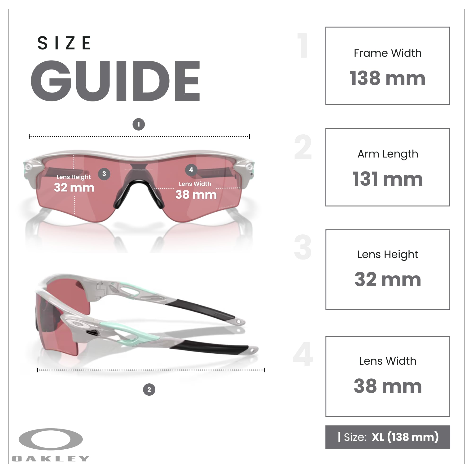 Oakley mens Radarlock Path Shield Sunglasses
