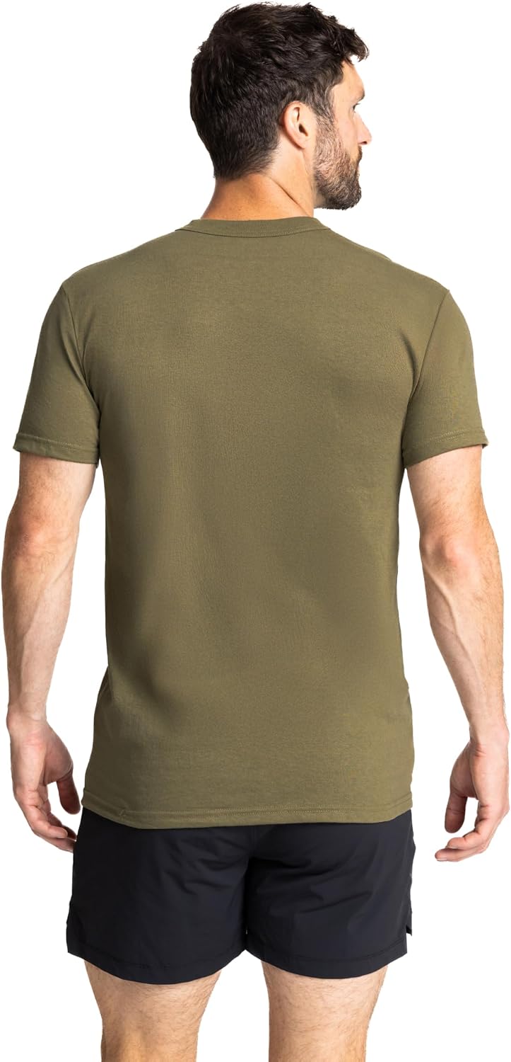 Soffe Men's 3 Pack - USA Poly/Cotton Military Tee