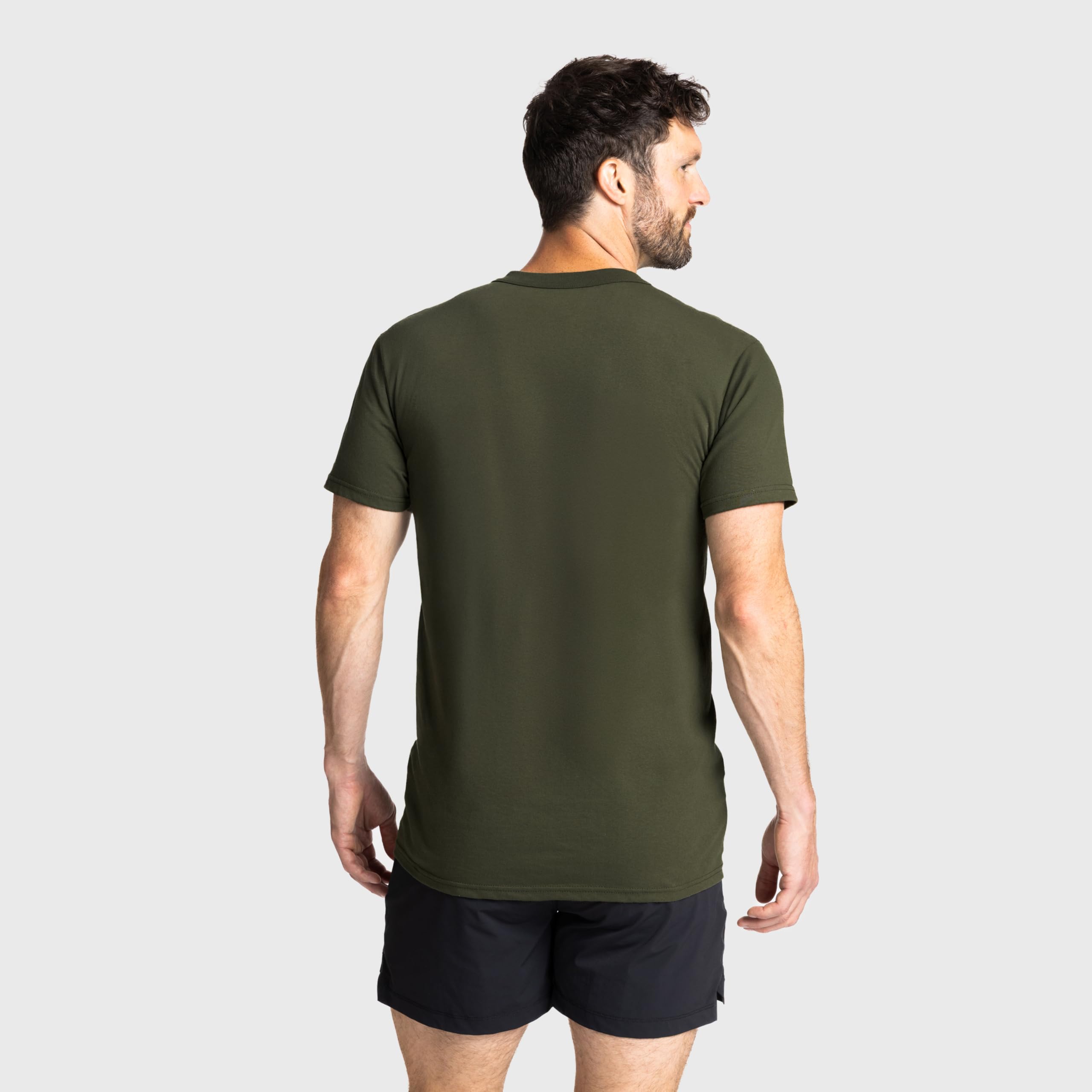 Soffe Men's 3 Pack - USA Poly/Cotton Military Tee