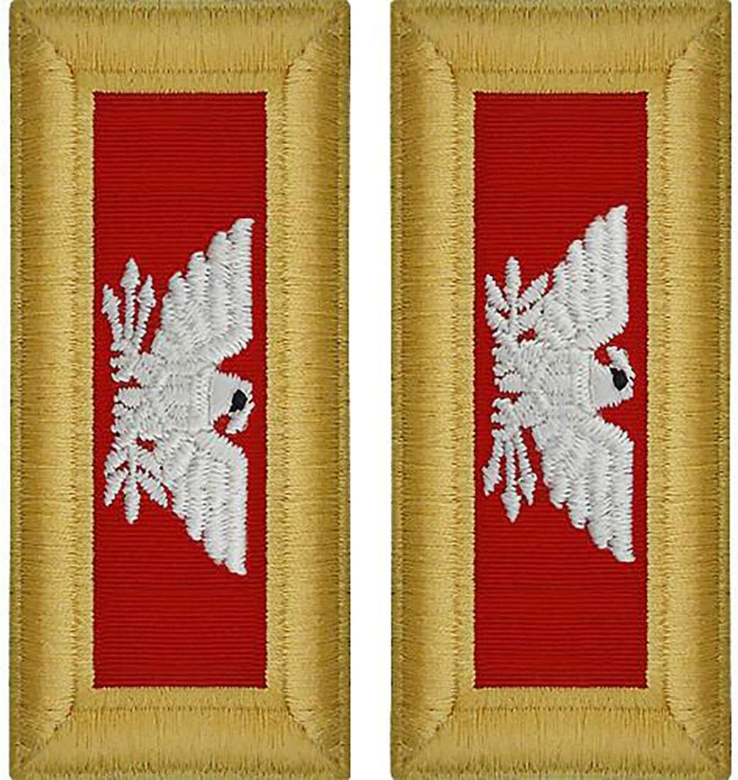 Uniform Accessories Unlimited Inc Army Officer Field Artillery Shoulder Boards (Male, Colonel)