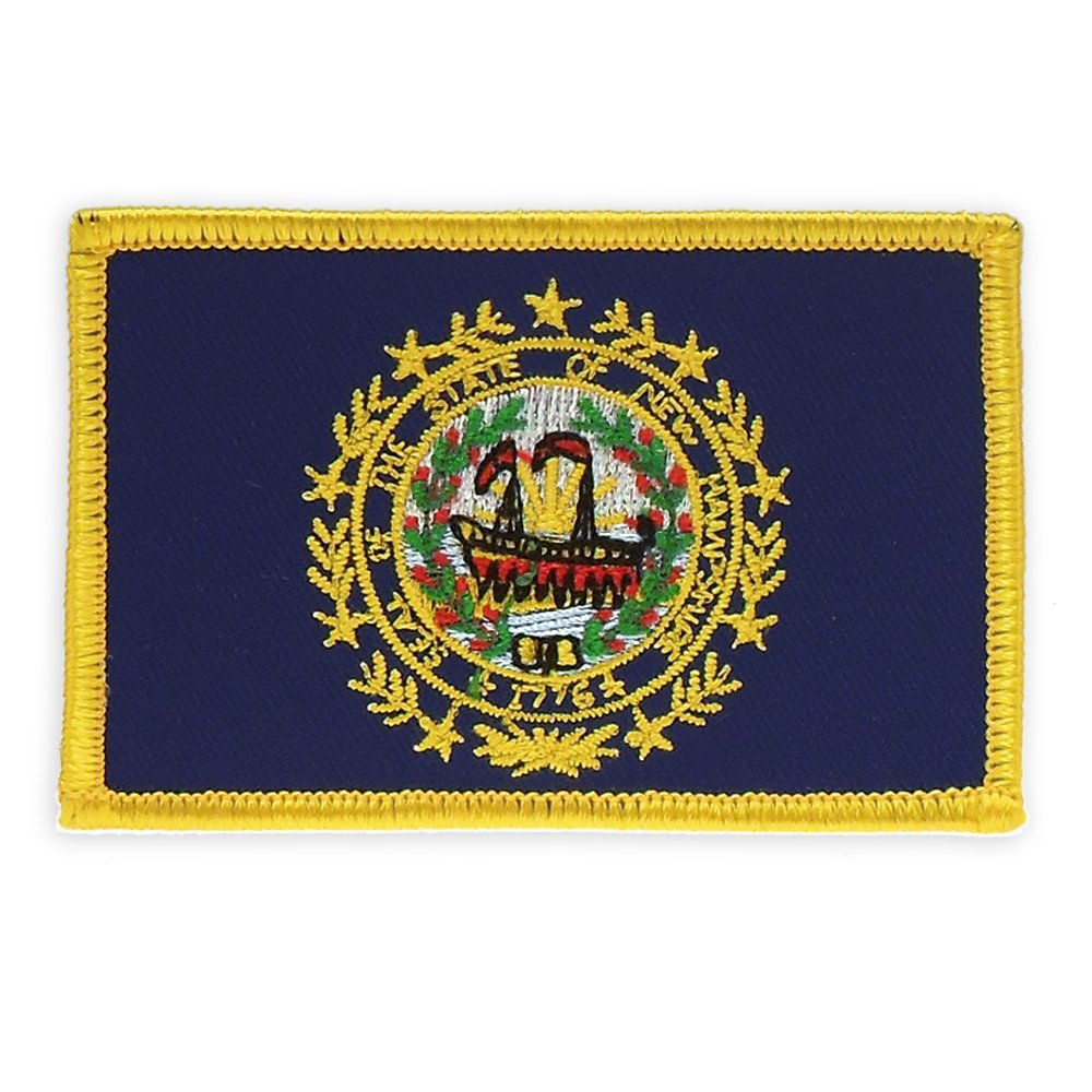 PinMart's Embroidered US State Flag Patch- Georgia Flag
