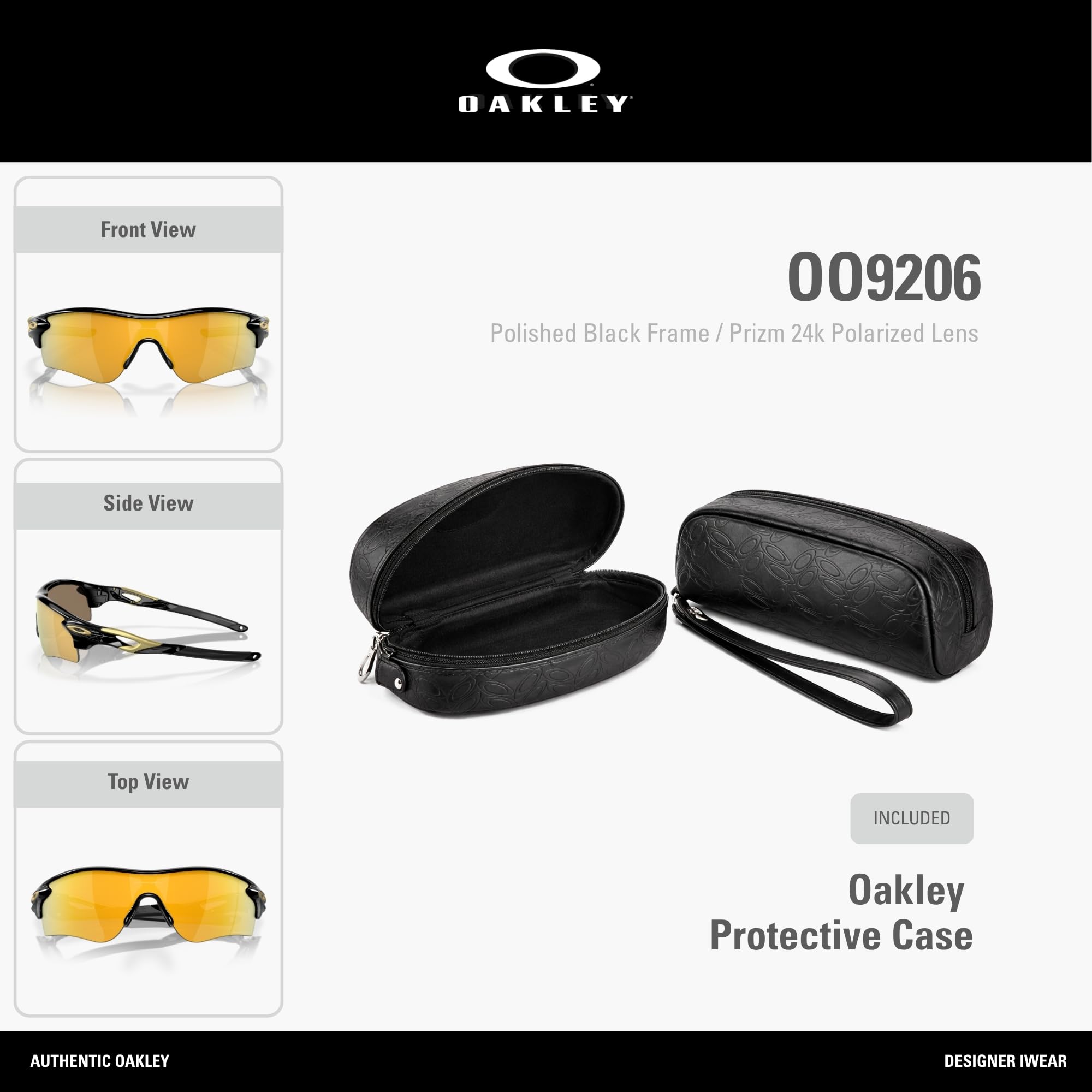 Oakley mens Radarlock Path Shield Sunglasses