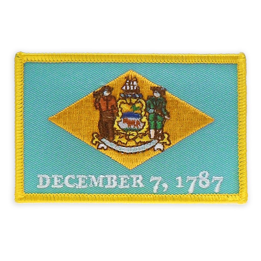 PinMart's Embroidered US State Flag Patch- Georgia Flag