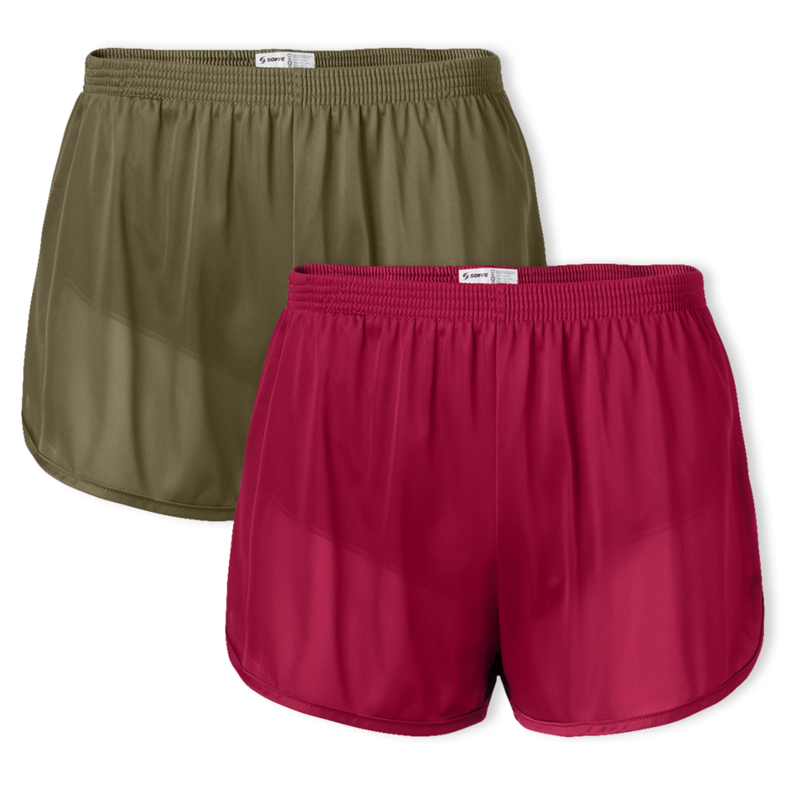 Soffe Men's Original Silkie Ranger Panty, Running Shorts, 2.25" Inseam