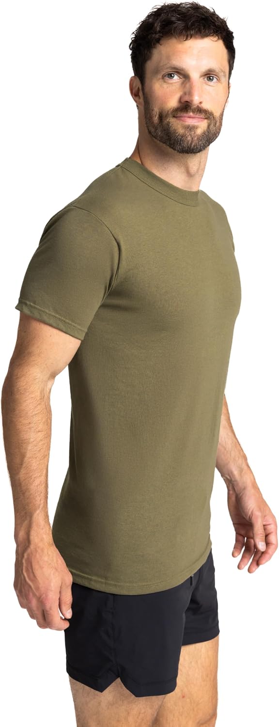 Soffe Men's 3 Pack - USA Poly/Cotton Military Tee