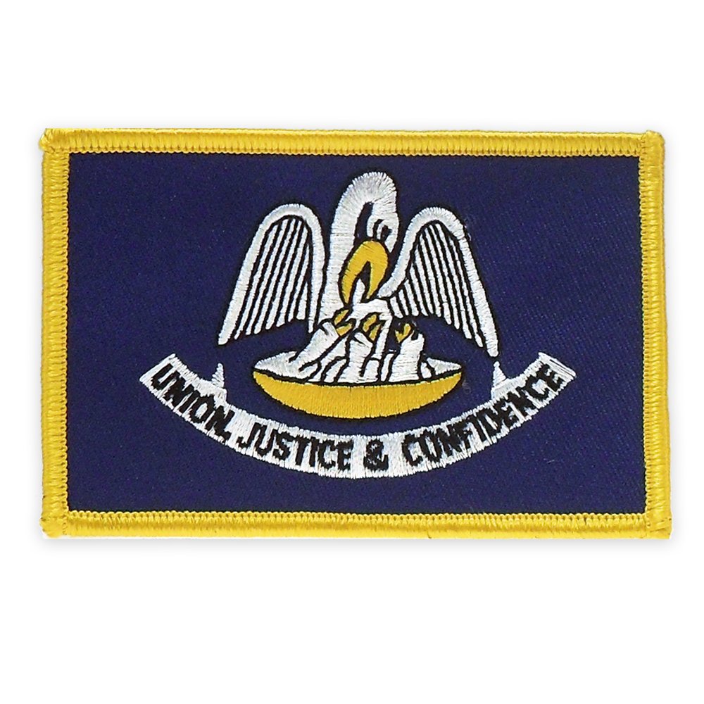 PinMart's Embroidered US State Flag Patch- Georgia Flag