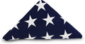 Pre Folded Memorial Flag American US Flag 5x9.5 Foot Heavy Duty Cotton For Veteran - Embroidered Stars and Sewn Stripes - 4 Rows of Lock Stitching - USA Flags with Brass Grommets comes pre folded