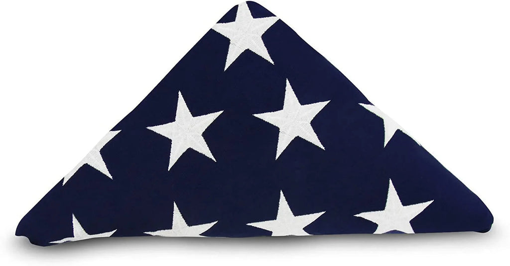 American Flag 5ft x 9.5ft Cotton by Valley Forge.
