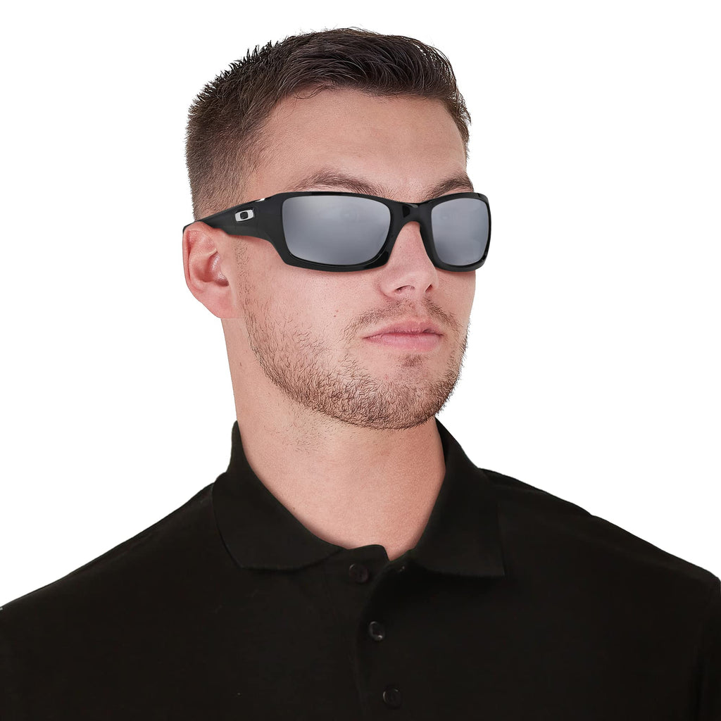 Oakley Mens OO9238 Fives Squared Rectangular Sunglasses
