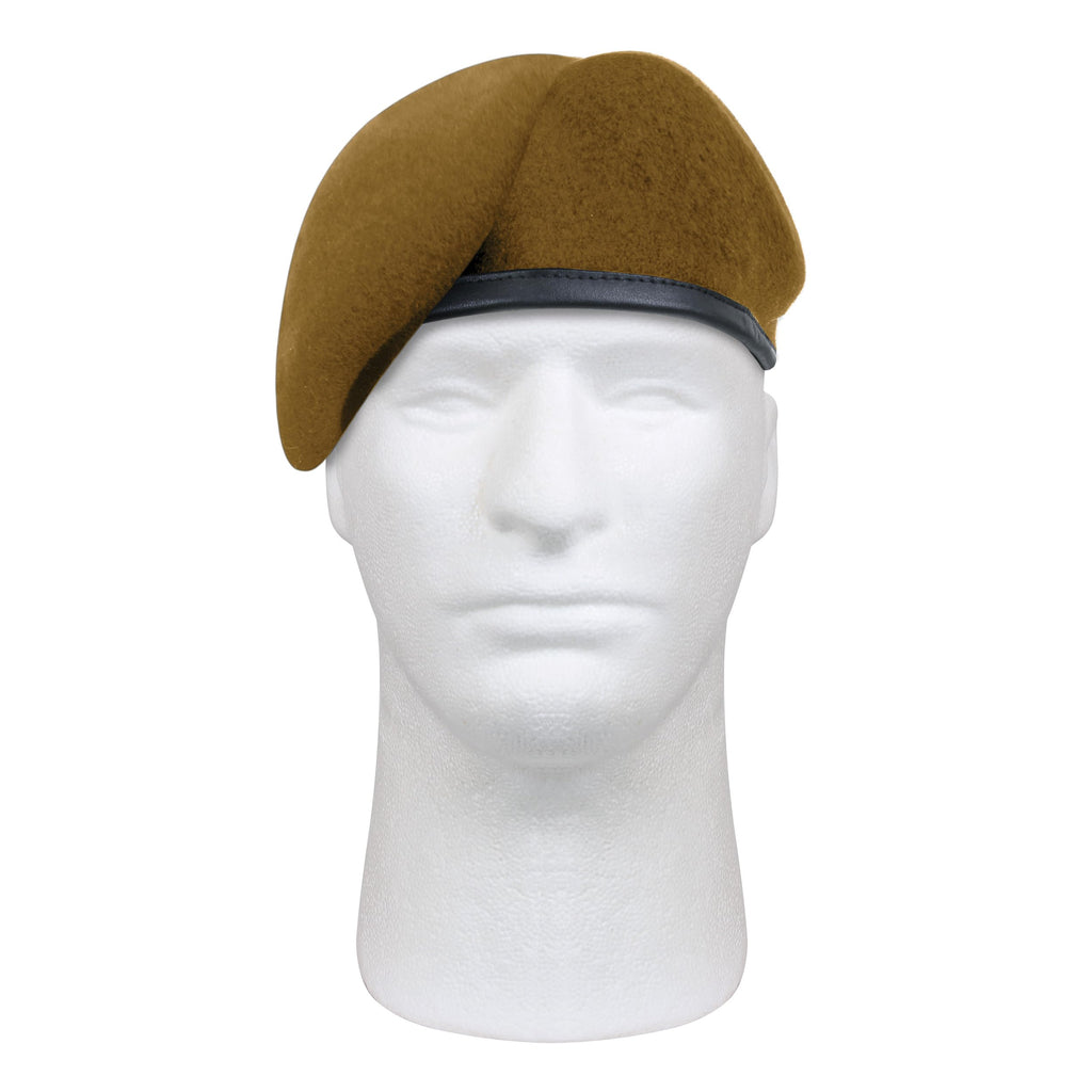 Rothco Pre-Shaved Inspection Ready Beret - Rugged Wool Hat - Ready for Duty