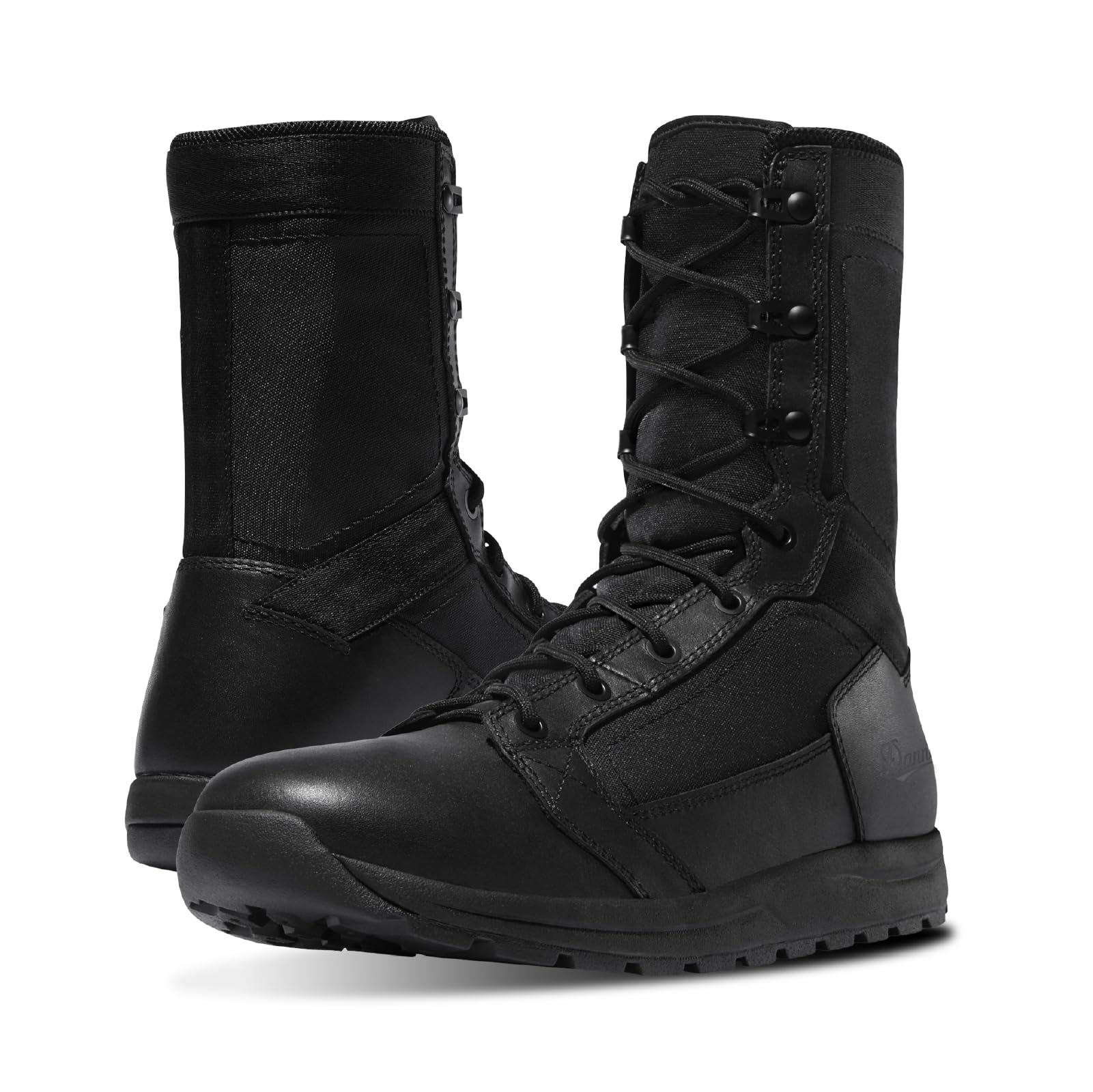 Danner Tachyon 8" Tactical Boots for Men, Speed Lacing, Fast Drying Upper | Ultralight Build, Breathable Open-Cell Footbed, Slip-Resistant Traction, Long-Shift EVA Cushioning, Military Boots